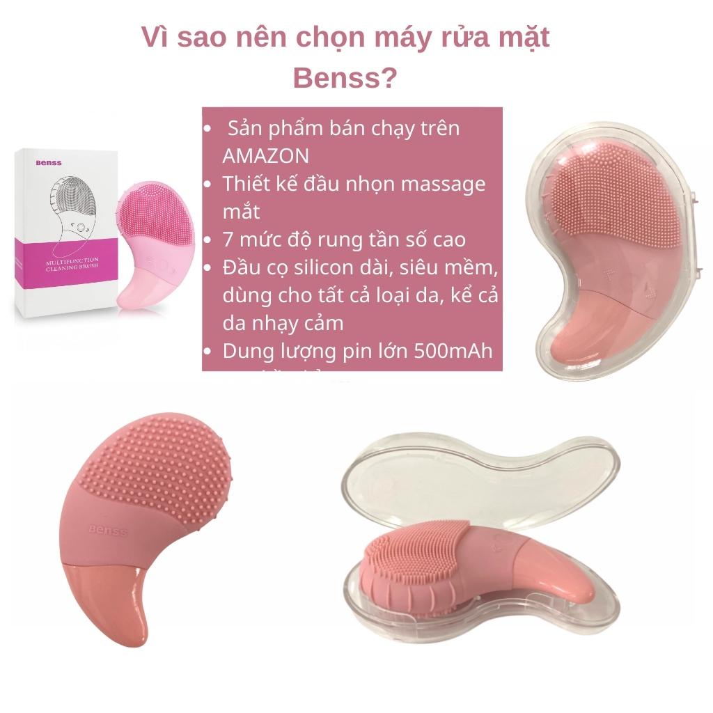 Máy rửa mặt massage mặt và mắt Benss - Dinh Dinh máy làm đẹp