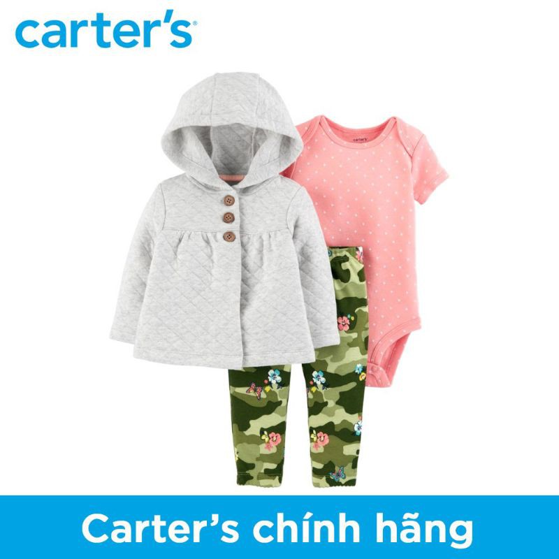 Áo khoác Carter xuất cho bé 3-24m