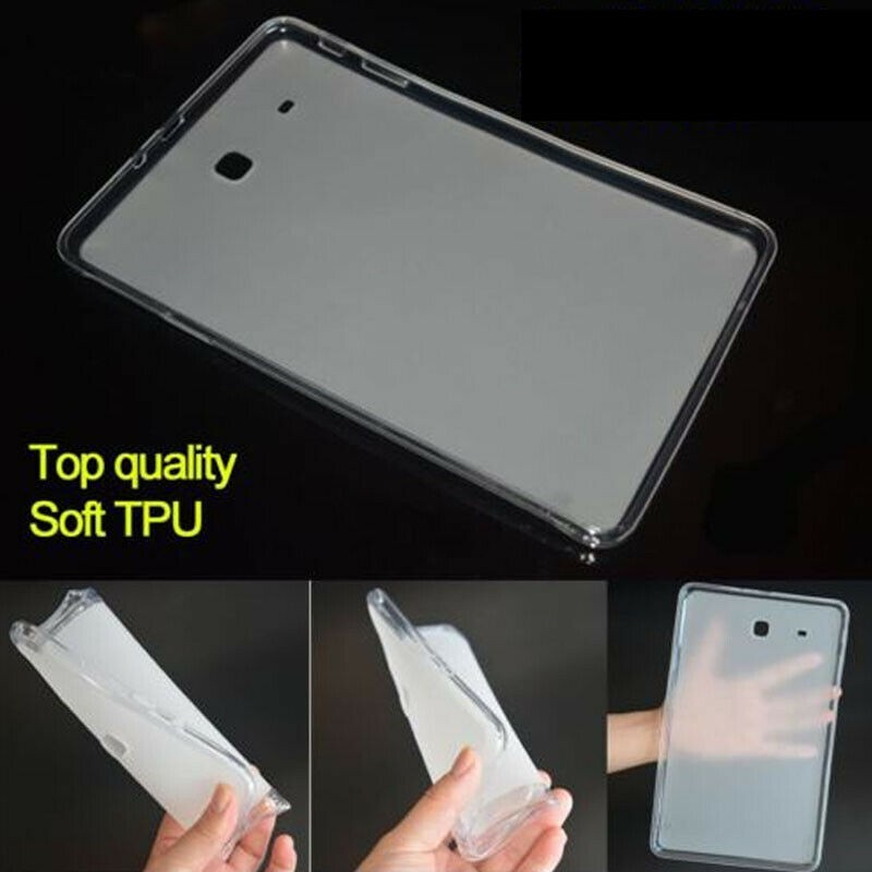 ốp lưng samsung Silicone Mềm Trong Suốt Cho Samsung Galaxy Tab A S5E 9.7 "10.1" 10.5 "2016 2018 2019 Sm-T555 T580 T515 T720