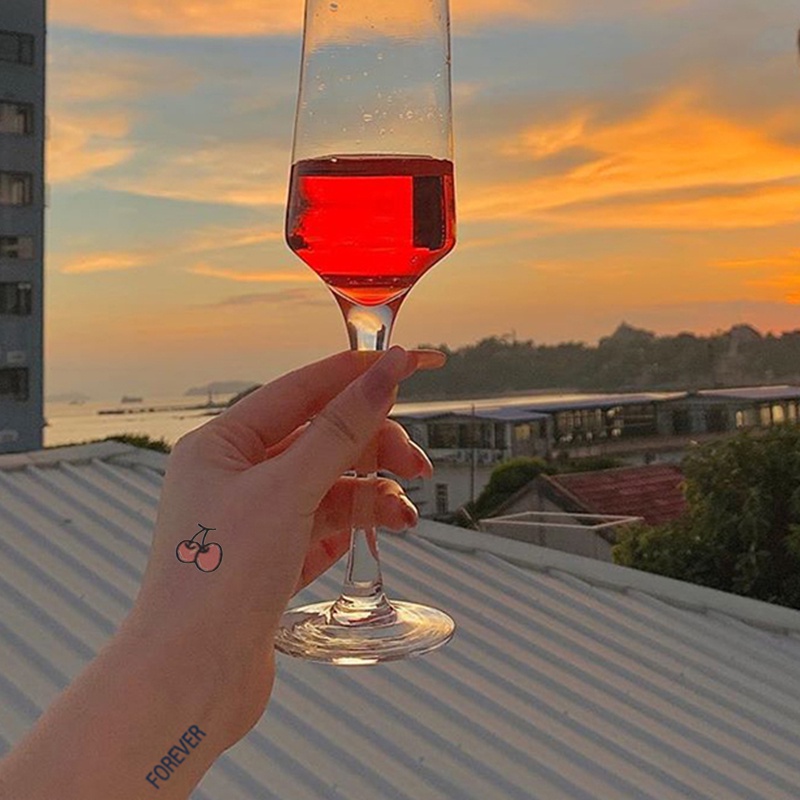 Hình Xăm Dán Tạm Thời Chống Thấm Nước Lâu Trôi Họa Tiết Hoạt Hình Phong Cách Hàn Quốc