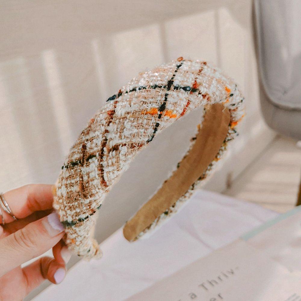 Băng Đô Cài Tóc Bằng Bọt Biển Phong Cách Pháp Cổ Điển Đơn Giản Dành Cho Nữ WMES15H