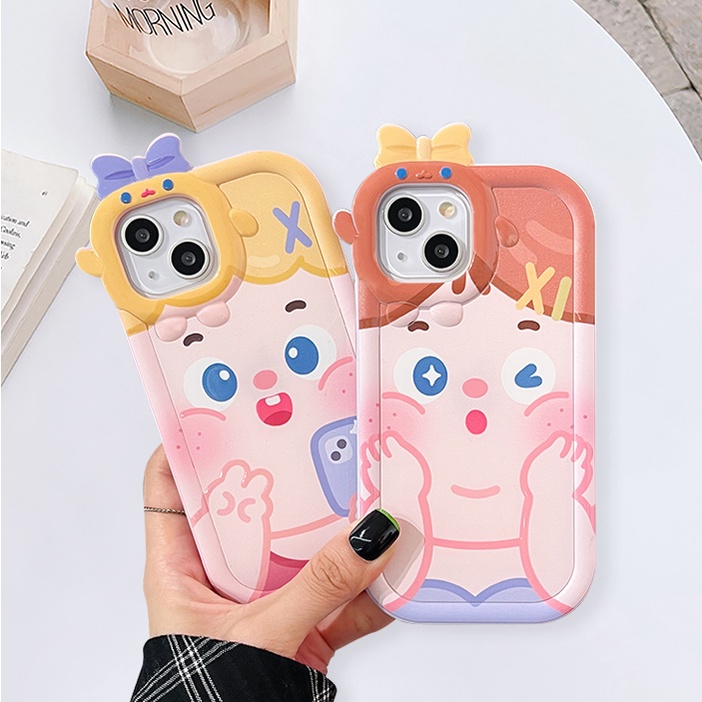 Ốp lưng iphone nơ camera hình vuông baby 6/6splus/7/7plus/8/8plus/x/xr/xs/11/12/13/pro/max/plus/promax-SALE HOT X5-21