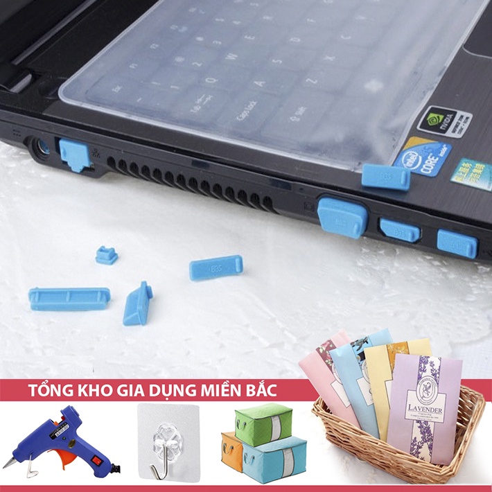 Bộ 13 Nút Bịt Chống Bụi Máy Tính - Phụ Kiện Bảo Vệ Laptop USA Store