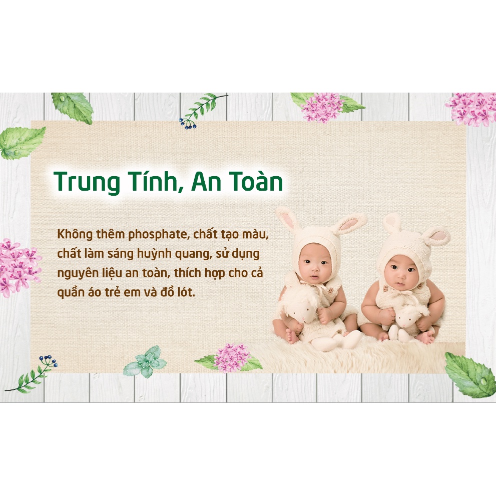 Combo 03 Chai Nước Giặt Baking Soda Mao Bao 2000g