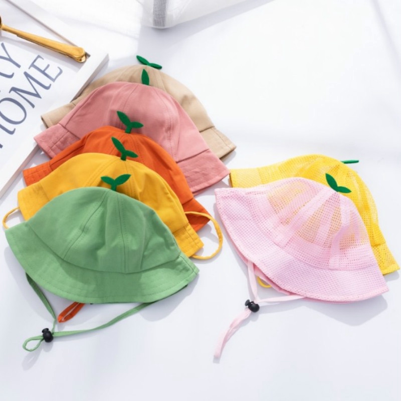 Mũ chống nắng kèm tấm che bảo vệ mặt thời trang mùa hè xinh xắn cho bé