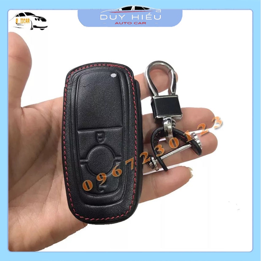 [ ẢNH THẬT] Bao Da Chìa Khóa Ô TÔ FORD RANGER WT 2021 EVEREST ECOSPORT Da Bò Thật Siêu Bền