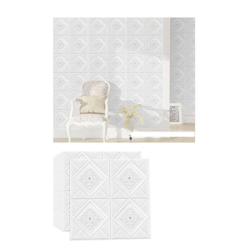 Xốp Dán Tường Hoa Văn Đính Đá Cao Cấp | BigBuy360 - bigbuy360.vn