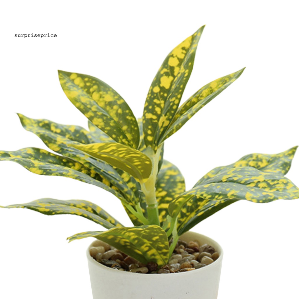 Chậu Cây Cảnh Nhân Tạo Sống Động Dùng Trang Trí Nhà Cửa/ Tiệc Cưới