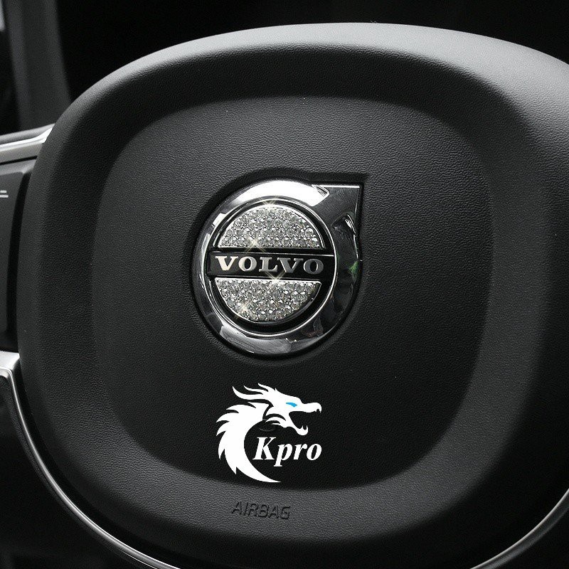 Nhãn dán logo vô lăng ô tô đính đá Mazda, Hyundai, Kia, Bmw, Mercedes, Toyota, Honda, Ford... - Hàng Kpro chất lượng cao