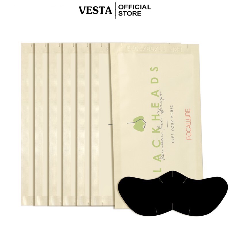 Miếng Dán Lột Mụn ☘BLACKHEADS☘ Lột Mụn Đầu Đen Làm Sạch Sâu Cho Vùng Mũi 2,2g | BigBuy360 - bigbuy360.vn