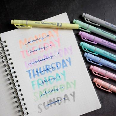 Bút nhớ dòng Pentel Pastel Highlighter Pentel Illumina highlighters 2 đầu