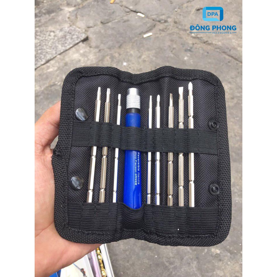 Bộ Tua Vít Đa Năng 8 Cây Tặng Kèm Túi Vải