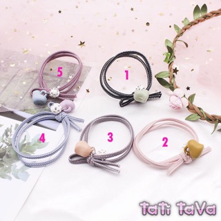 Cột tóc trái tim Hàn Quốc kute Tatitava
