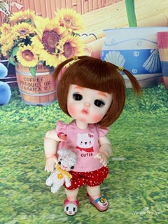 Set cho búp bê bjd 1/8 va bru