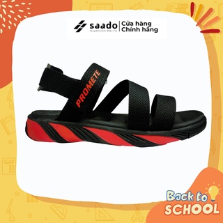 [CHÍNH HÃNG] SANDAL SAADO | SP02 – Warning Red Zone – Màu Đỏ Đen | Giày Sandal Nữ Thương Hiệu Mỹ
