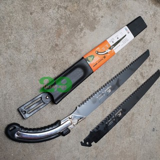 Cưa gỗ - cưa cầm tay lưỡi thẳng kapusi japan tặng lưỡi cưa dự phòng tiện dụng tặng găng tay bảo hộ