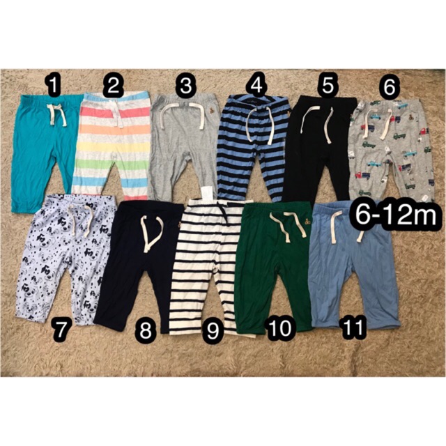 Quần cotton BabyGAP bé trai (6-12m)