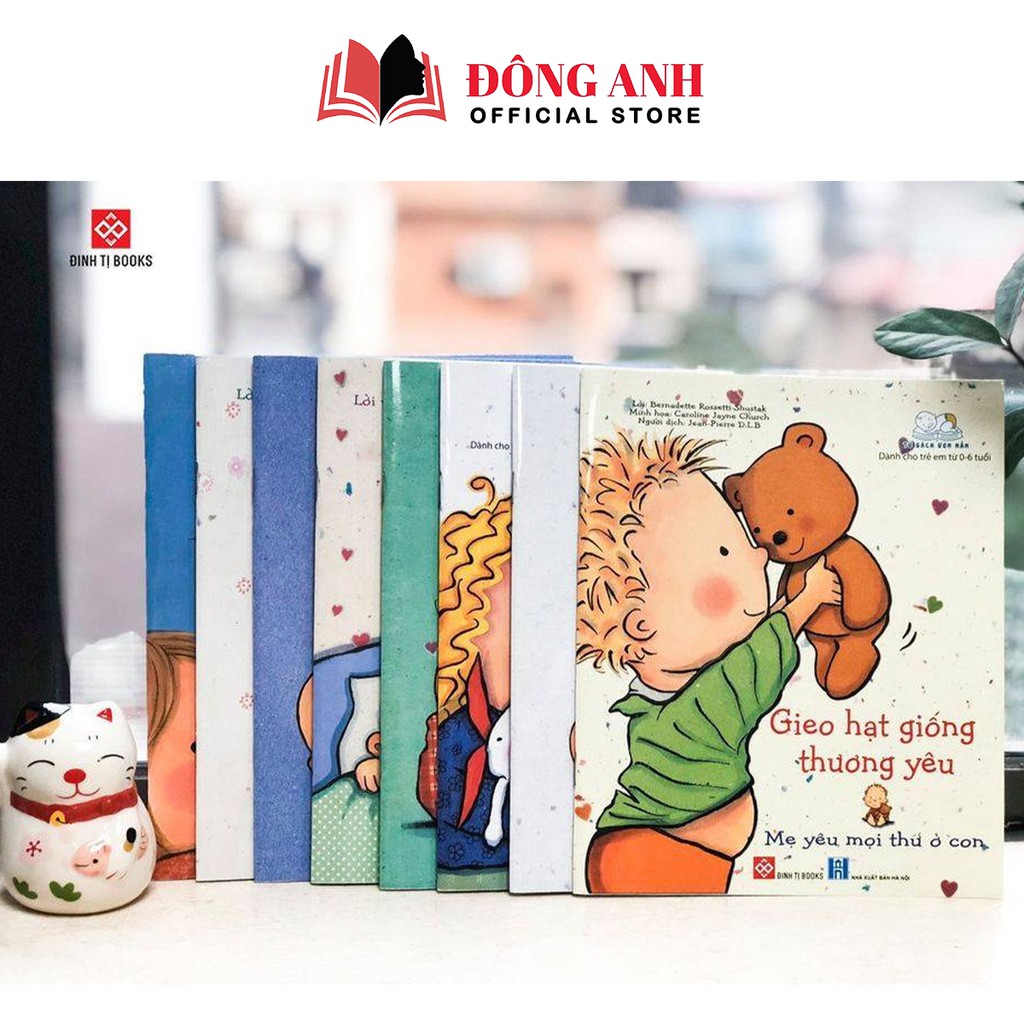 Sách - Bộ 8 cuốn Gieo Hạt Giống Thương Yêu dành cho trẻ em từ 0-6 tuổi