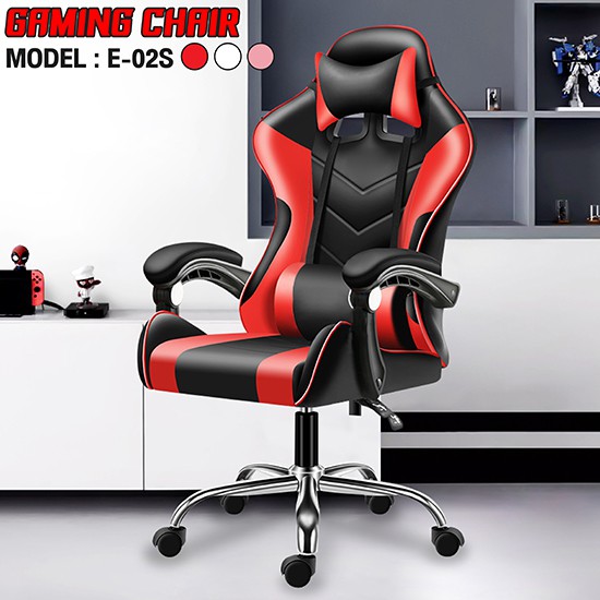 CHAIR-(Có Gối Massage) Ghế livestream giá rẻ,ghế game cao cấp dành cho game thủ model mới E-02S ALL COLOR