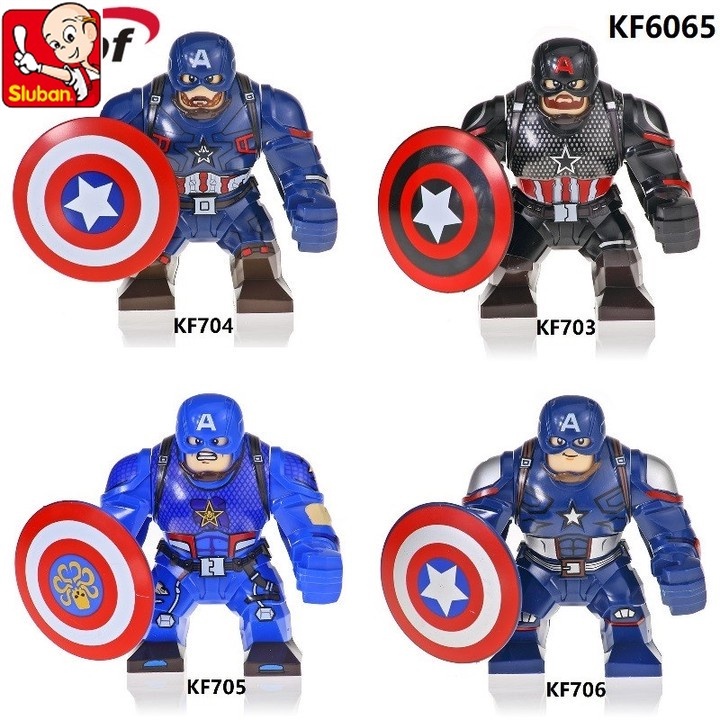Mô hình lắp ráp SLUBAN hình nhân vật siêu anh hùng Marvel độc đáo