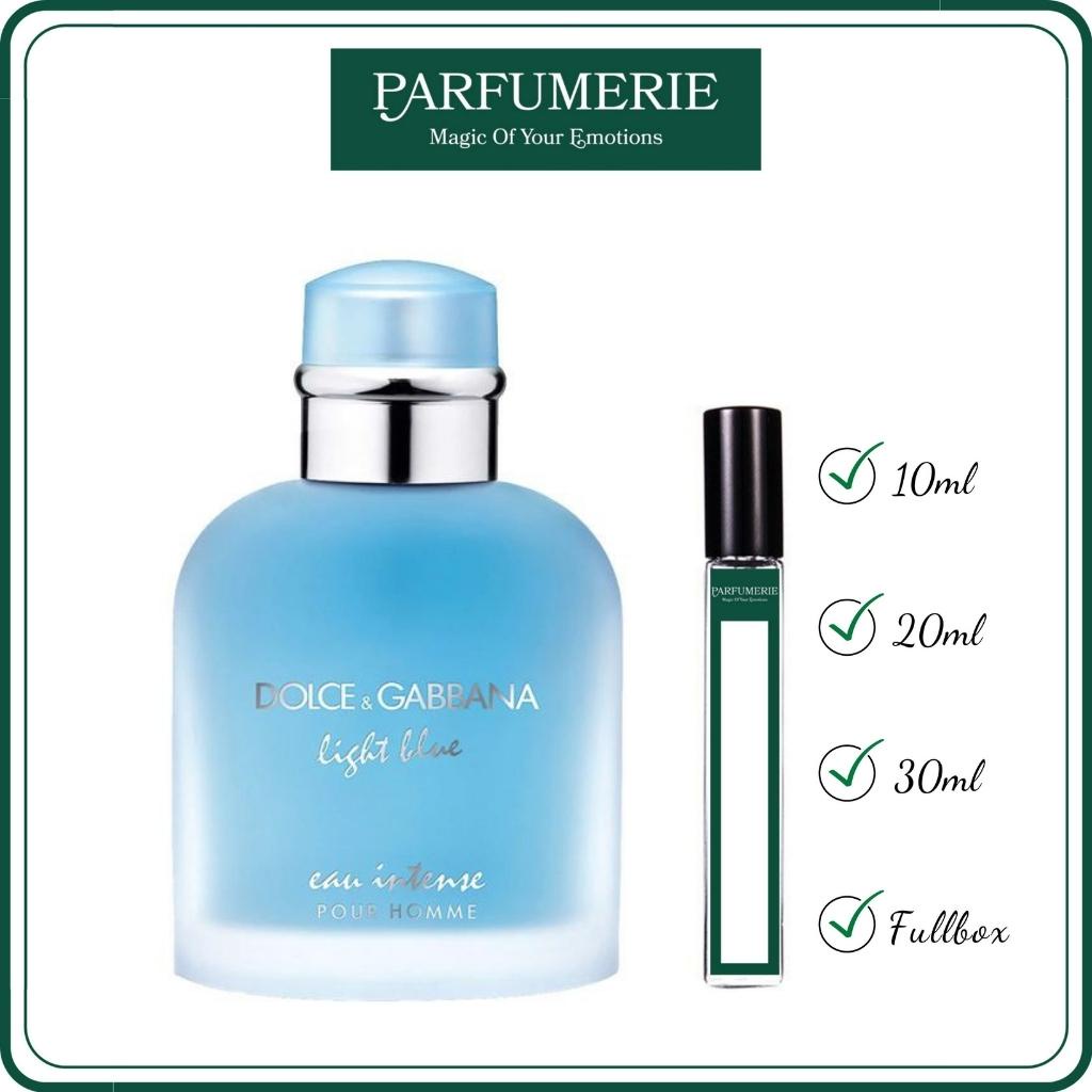 Mẫu thử nước hoa nam Light Blue Eau Intense Pour Homme tươi mát, sảng khoái 10ml/ 20ml/ 30ml