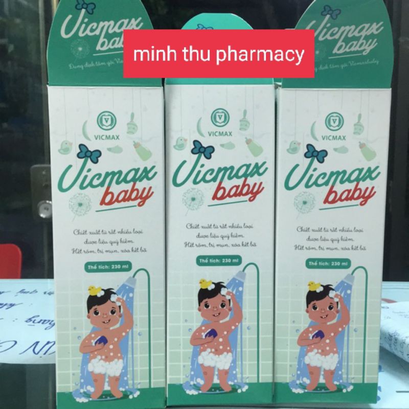 vicmax baby (mua từ 2h tặng 2 gói rơ lưỡi)