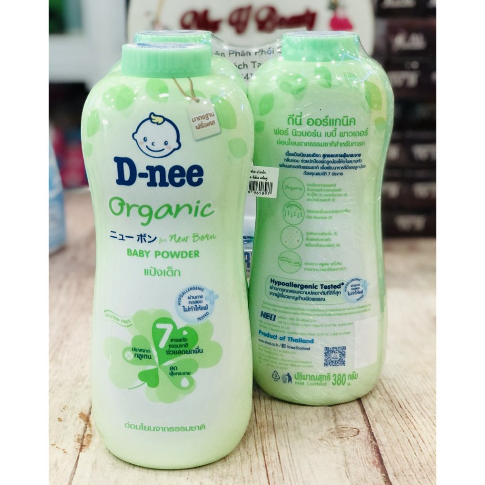 Phấn Rôm Em Bé Dnee Thái Lan D-nee Baby Powder 380g