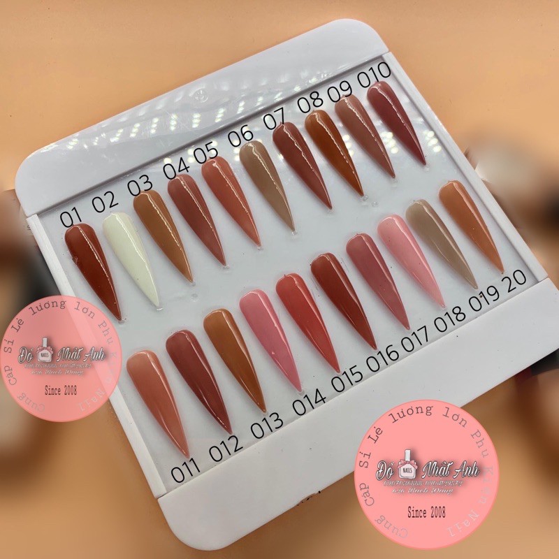 Sơn thạch Ouli 20 màu