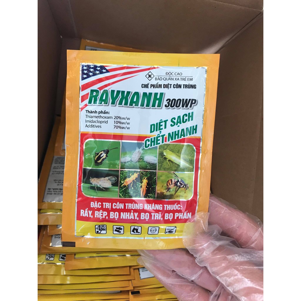 Chế phẩm diệt côn trùng RAYXANH 300WP (15g)