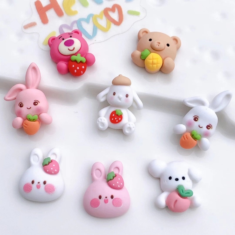 (C16) Charm trang trí/Nguyên liệu làm slime/Nguyên liệu làm resin/Charm Slime/Dán ốp điện thoại, Charm 3D,Sticker 3D/2D