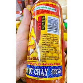 Nước Mắm Ớt Chay 500ml