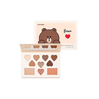Bảng Phấn Mắt Missha Color Filter Shadow Palette – Line Friends