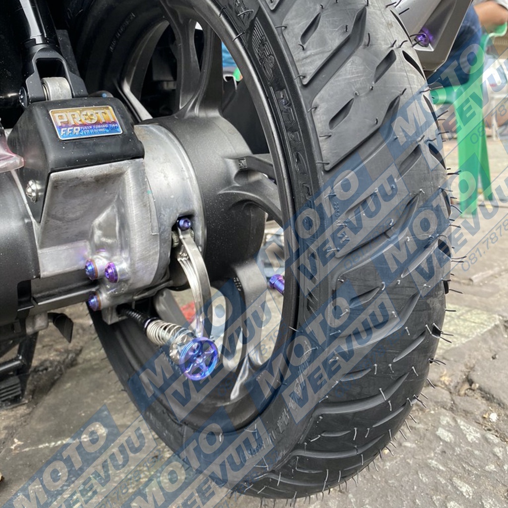 Vỏ lốp xe máy Michelin 100/90-14 TL Pilot Street 2 (Lốp không ruột)
