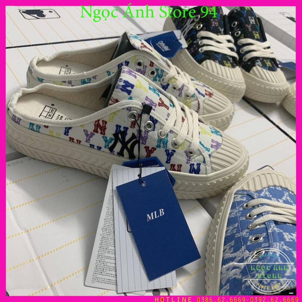 Giày sục, Ny đạp gót nữ , ml b sẵn 6 màu như hình