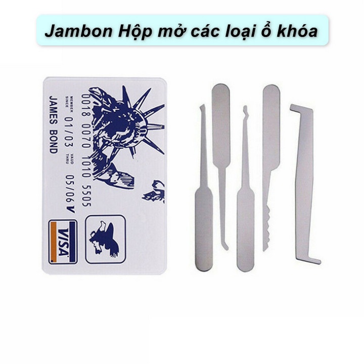 Jambon Hộp mở các loại ổ khóa - Home and Garden