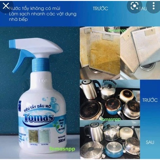SIÊU TẨY DẦU MỠ TOMAS 550g (hàng xuất Nhật)