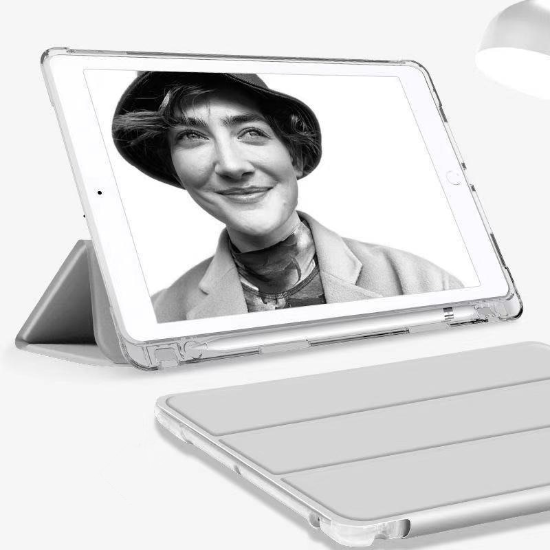 Bao Da Máy Tính Bảng Thông Minh Có Ngăn Đựng Bút Cho Apple Ipad M1 Pro 11 Air 4 10.2 Pro 11 2020 2021 Ipad 9.7 Air 3 2 Pro 10.5 Mini 8th Generation