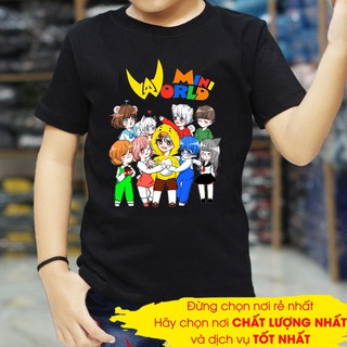 🔥Siêu Rẻ🔥Áo Hero Team Mini World màu đen đẹp siêu ngầu giá rẻ nhất