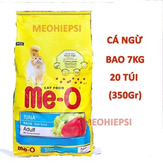 Thức ăn khô hạt cho mèo Me-o bao 7kg - 20 túi 350gr hoặc bao xá