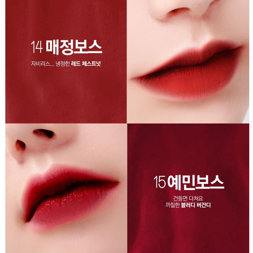 (Hàng có sẵn) Son kem lì Last velvet lip tint