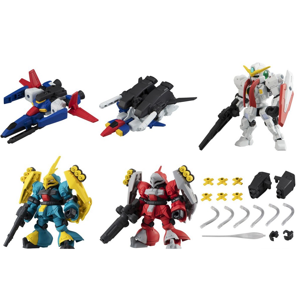 Mô hình lắp ráp Gashapon - BANDAI - Mobile Suit Ensemble 17