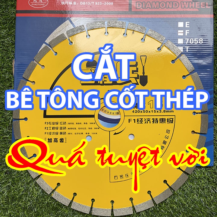 Lưỡi Cắt Bê Tông ZONTEN 400, Lưỡi Xẻ Đá ZONTEN 400mm