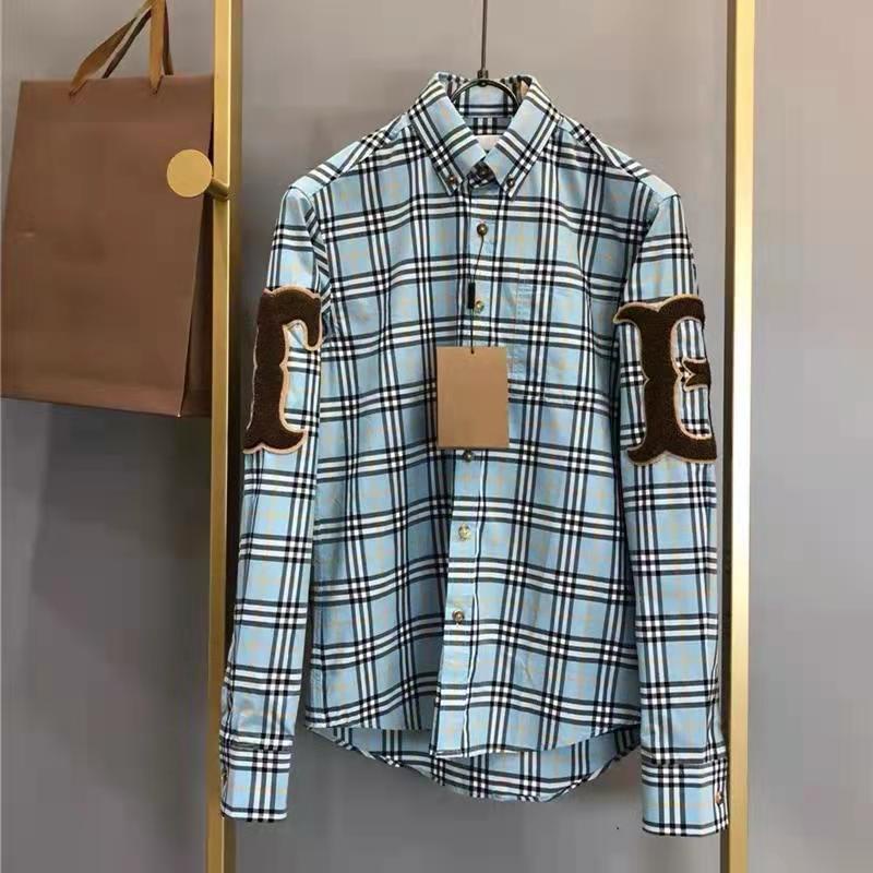 Áo Sơ Mi Nam Dài Tay Phong Cách Burberry