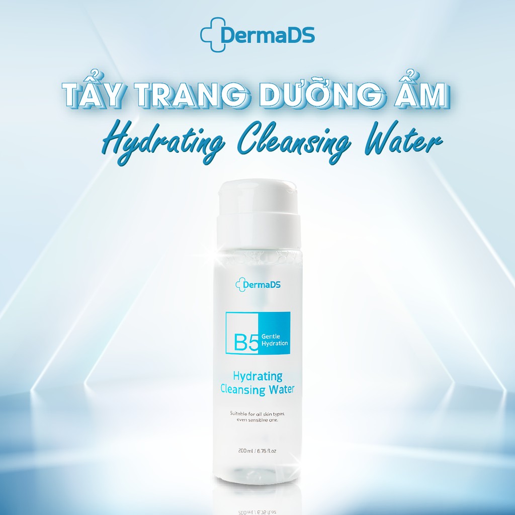 [ DermaDS - Mỹ phẩm HQ ] Tẩy trang Hydrating Cleansing Water B5