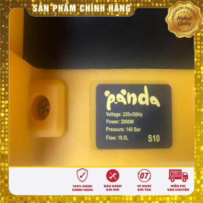 [ FREE SHIP ] Máy rửa xe mini PANDA JAPAN 2900w siêu khỏe.100% MÔ TƠ LÕI ĐỒNG.BẢO HÀNH 12 THÁNG