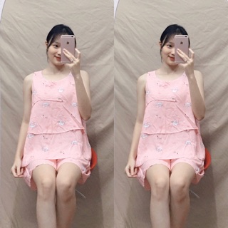 Bộ bầu mặc nhà chất mát
