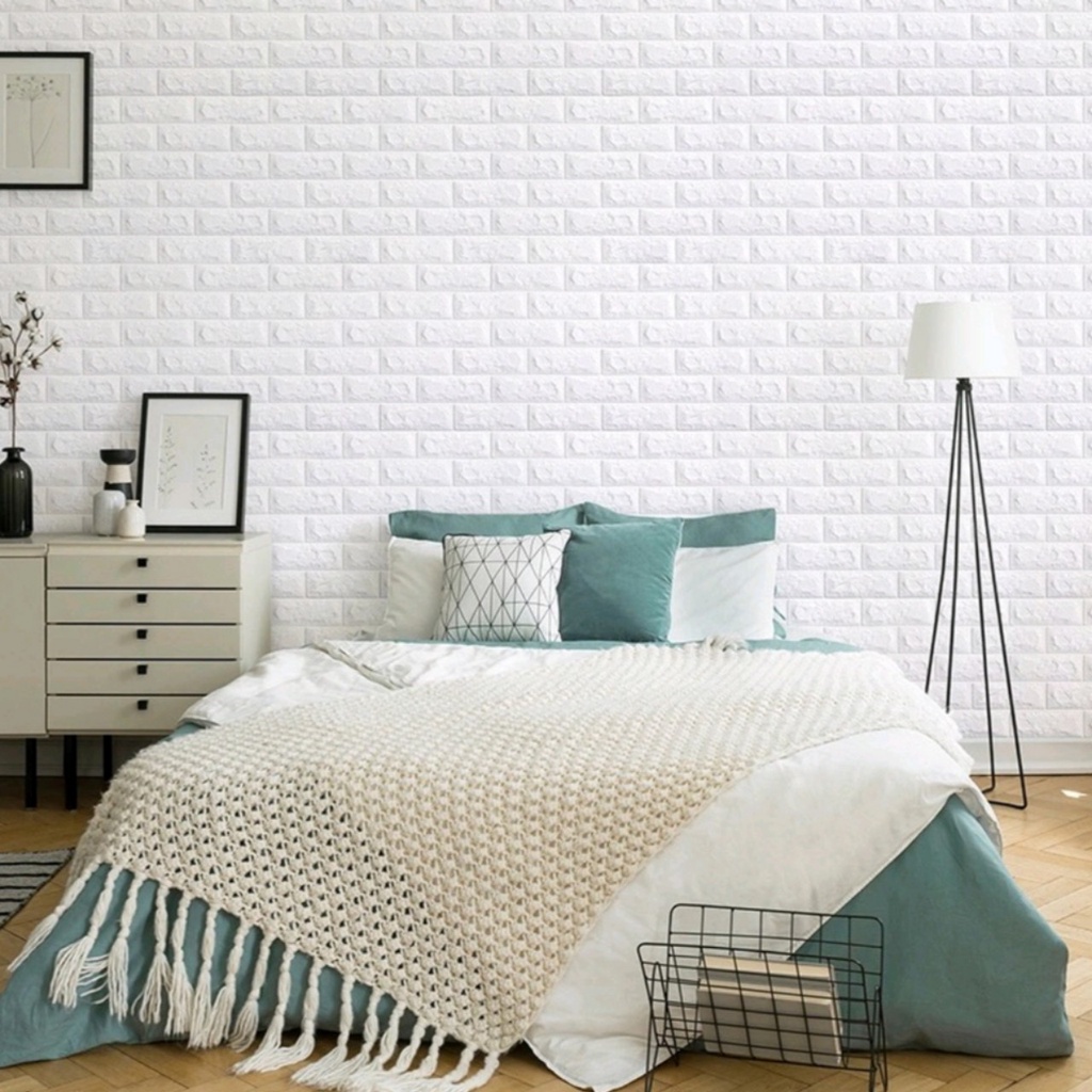 Xốp Dán Tường 3D Giả Gạch Chống Ẩm Cách Nhiệt 70x77cm Dày 3,5mm | BigBuy360 - bigbuy360.vn