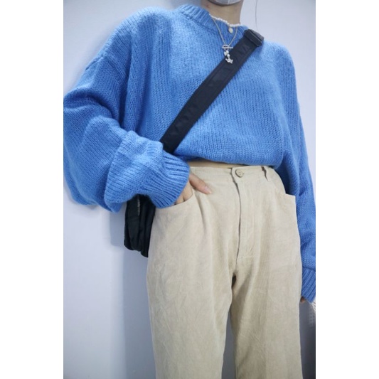 Áo len oversize