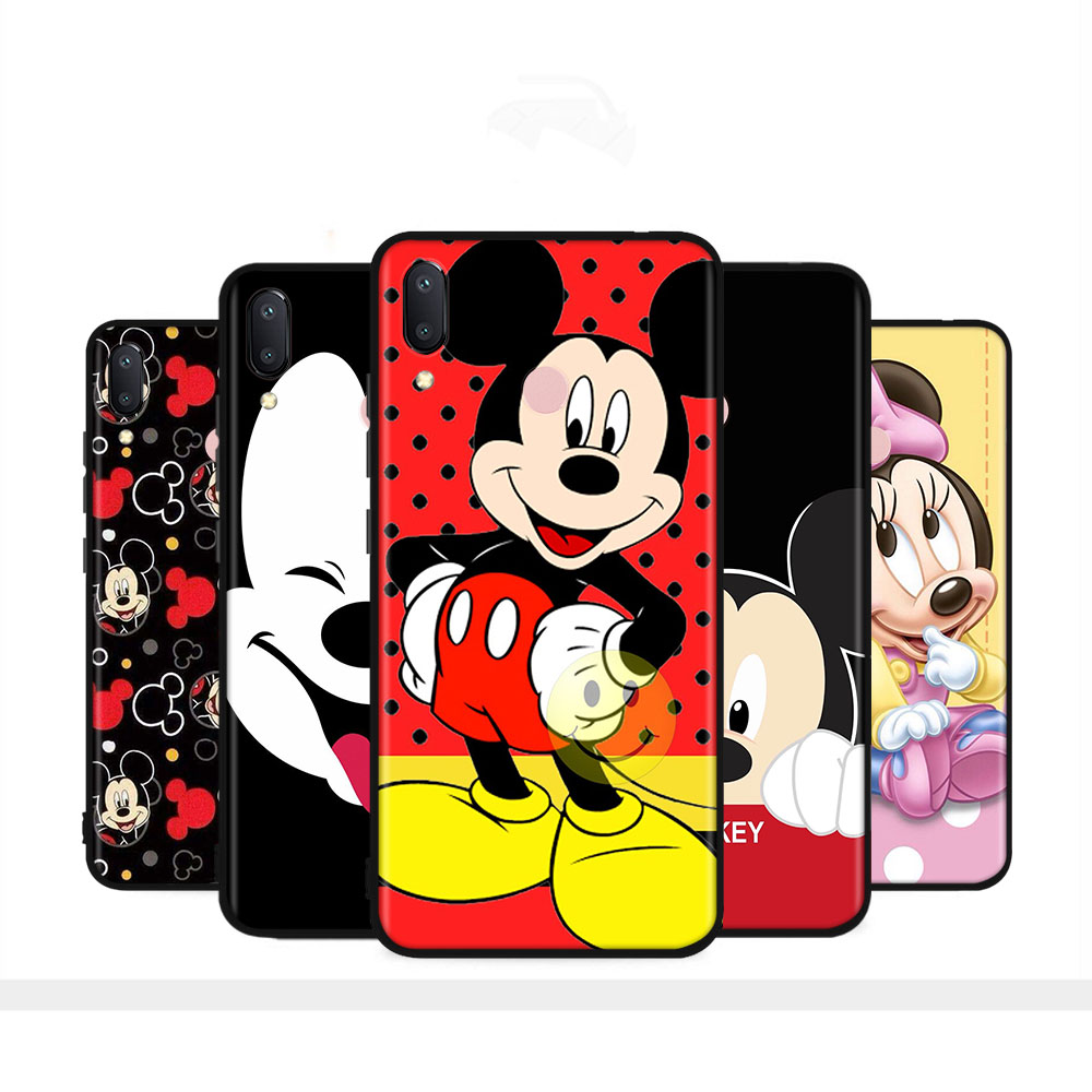 Ốp lưng silicon mềm hình chuột Mickey H-178 Huawei Nova 2i 3i 5 5i 5T 7 Pro SE 7i