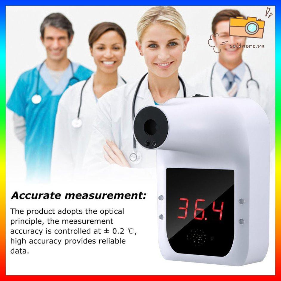 [SOE]  GP-100 Wall-mounted Non-contact Infrared Thermometer Household Thermometer High Precision Measures Body Temperature